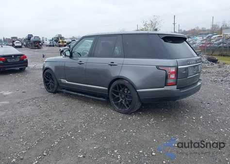 2016 Land Rover Range Rover 3.0L V6 Supercharged Hse из США, поврежденный, VIN SALGS2PF5GA287346